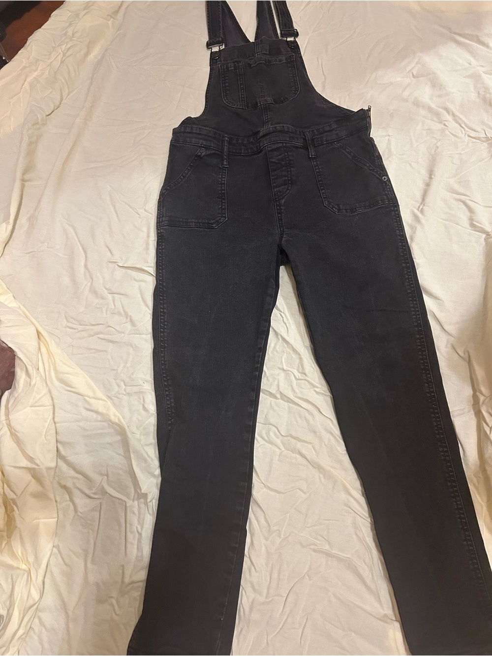 GAP Black Denim Women's Overalls Sz M